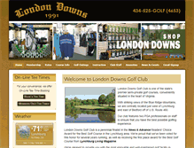 Tablet Screenshot of londondowns.com